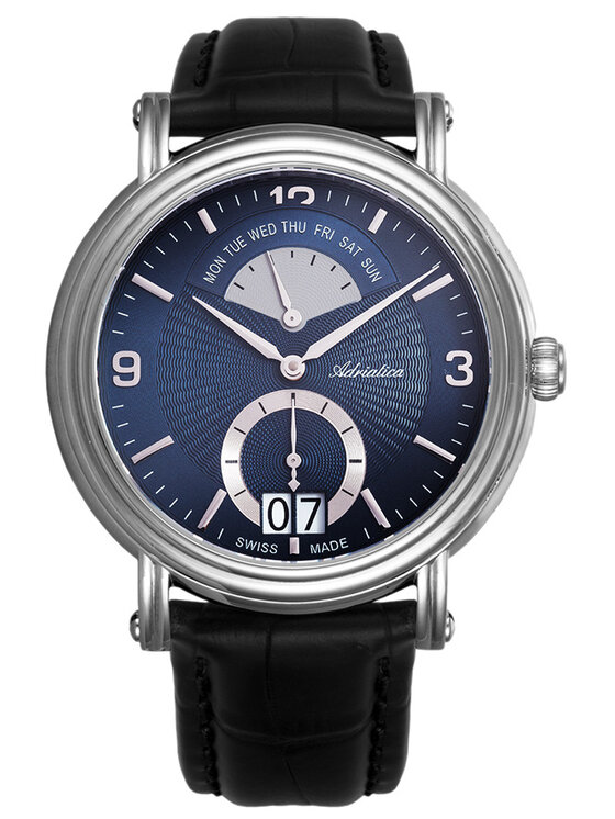 Adriatica Adriatica Hodinky A1194.5255QF Čierna