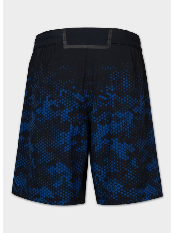 PITBULL PITBULL Szorty sportowe HEX CAMO HILLTOP Niebieski Regular Fit