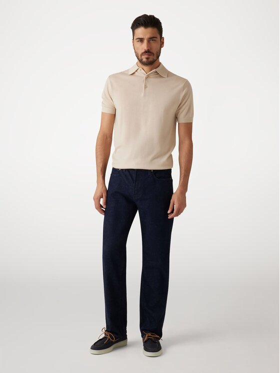 Guess Guess Sweter 173017 Beżowy Classic Fit