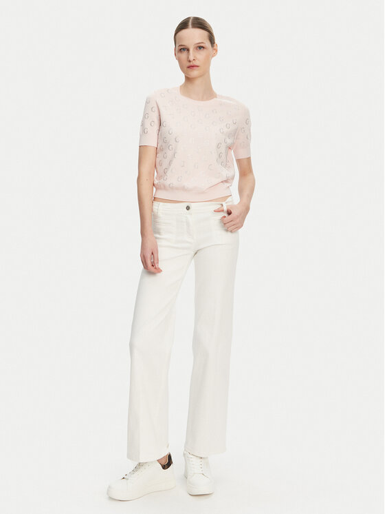 Guess Guess Pulover W5GR05 Z3D60 Roz Regular Fit