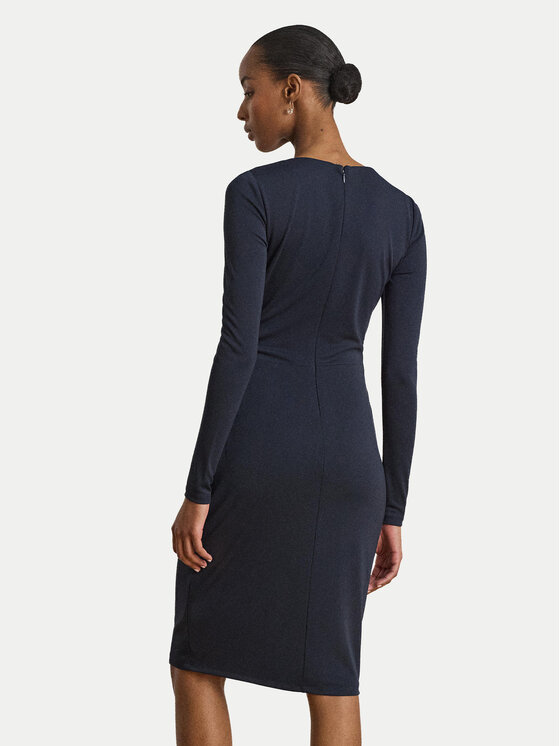 LAUREN RALPH LAUREN LAUREN RALPH LAUREN Trikotāžas kleita 200P14033001 Tumši zils Slim Fit