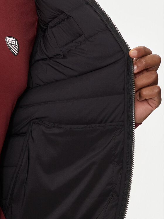 EA7 Emporio Armani EA7 Emporio Armani Prsluk 6DPQ02 PNHAZ 1200 Crna Regular Fit