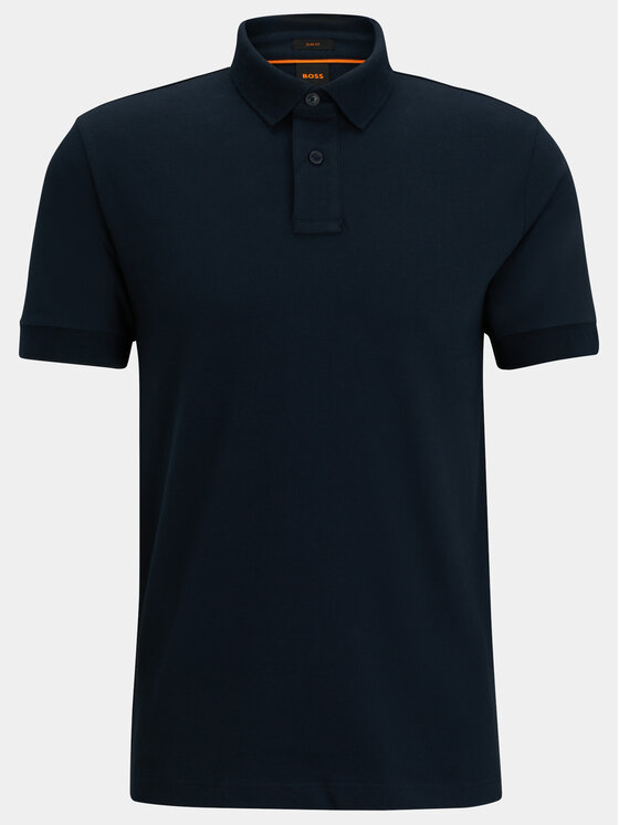 BOSS Boss Polo majica Passenger 50507803 Mornarsko modra Slim Fit