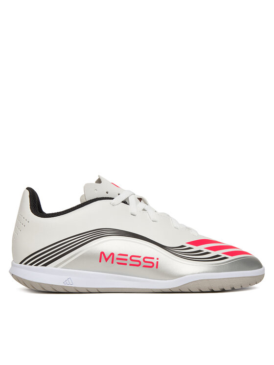 adidas adidas Ghete pentru fotbal F50 Messi Club JP7452 Alb