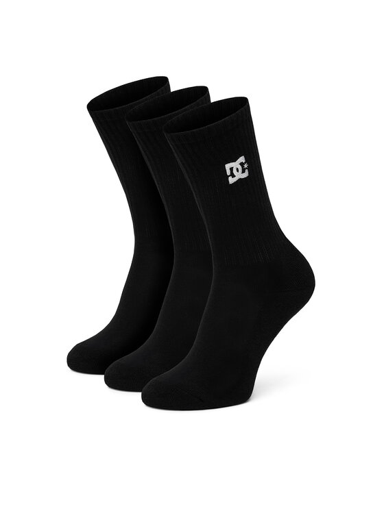 DC Shoes Dlhé ponožky AS_DC_01W_SS25 (3-PACK) Čierna