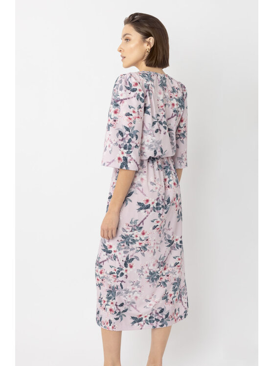 White Rvbbit White Rvbbit Sukienka codzienna Orchidea Fioletowy Relaxed Fit