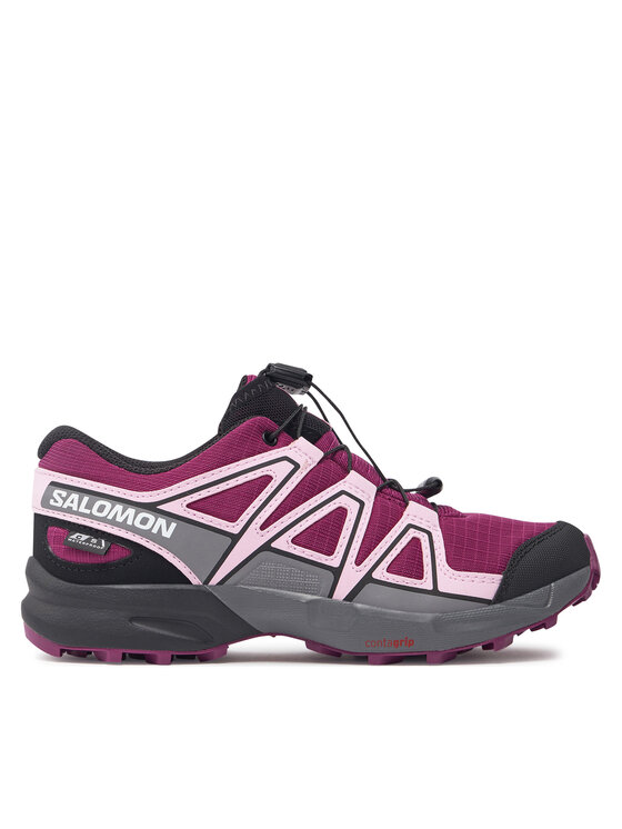 Salomon Trekingová obuv Speedcross Waterproof L47574300 Fialová