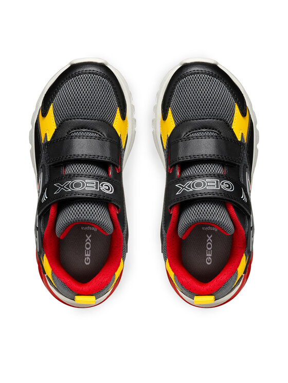 Geox Geox Sneakersy J Ciberdron J55LBB 014BU C0070 S Šedá