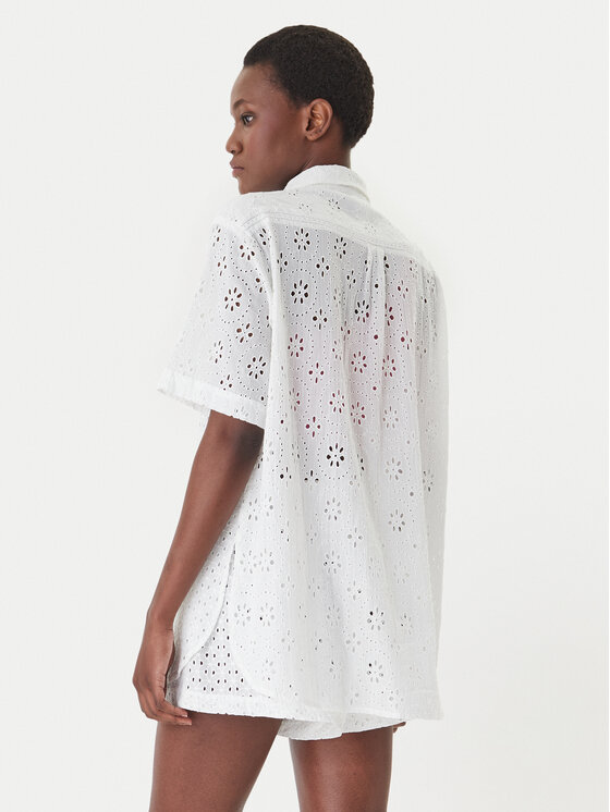 LAUREN RALPH LAUREN LAUREN RALPH LAUREN Риза 21484383 Бял Relaxed Fit