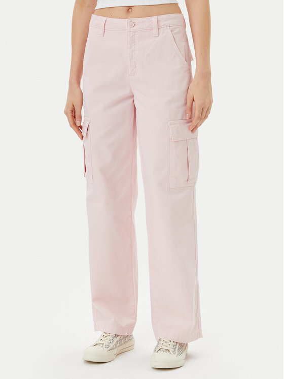 Guess Jeans Guess Jeans Farmer W4YB61 WGCV1 Rózsaszín Straight Leg