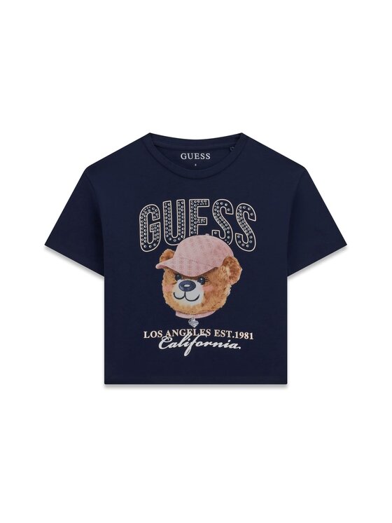 Guess Kids Guess Kids Tank top 184848 Niebieski Classic Fit