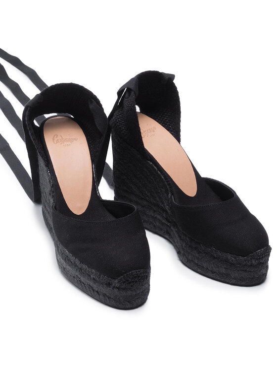 Castañer Castañer Espadryle Carina C/8ED/001 020966-100 Czarny