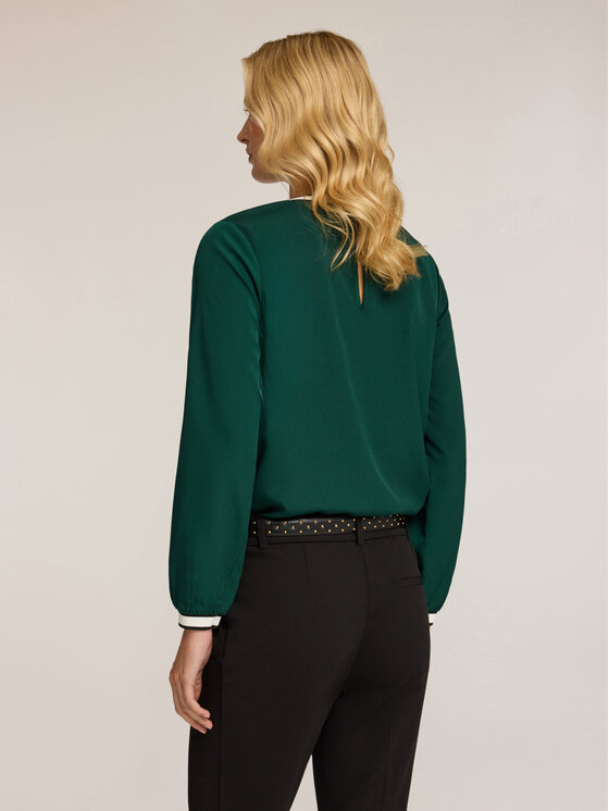 Motivi Motivi Blusa 2714Q101883N015 Verde Regular Fit