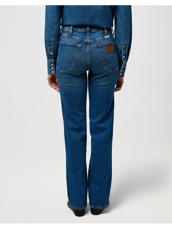 Wrangler Wrangler Teksad STRAIGHT Sinine Straight Leg