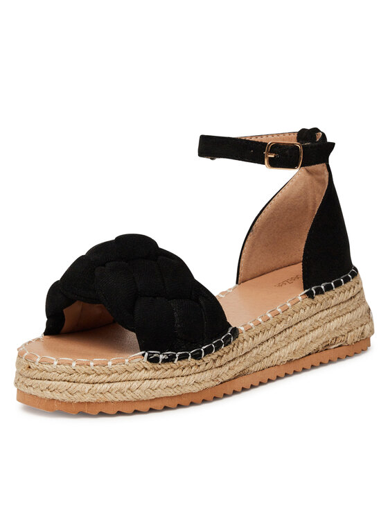 DeeZee DeeZee Espadrilles LE601-59 Schwarz