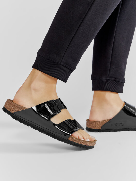 Birkenstock Birkenstock Шльопанці Arizona Birko-Flor 1005292 Чорний