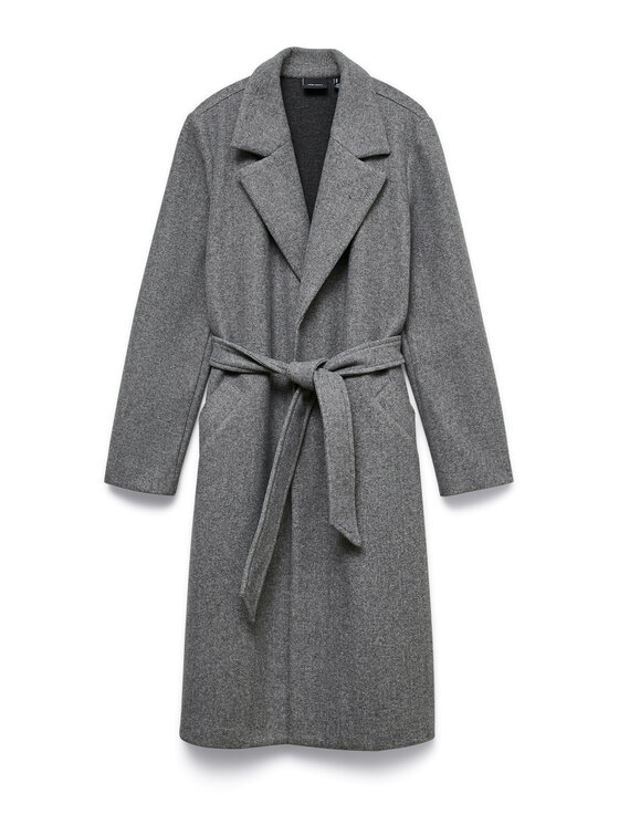 Vero Moda Vero Moda Płaszcz przejściowy Fortuneaya 10278330 Szary Regular Fit