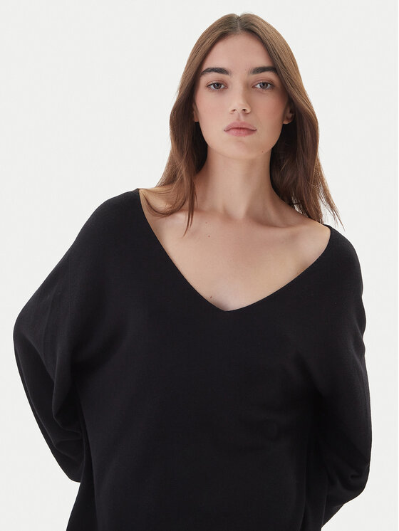 Kontatto Kontatto Pullover 3M0815C Schwarz Relaxed Fit