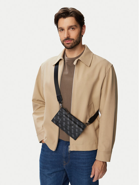 Guess Geantă crossover HMMILO P6391 Negru
