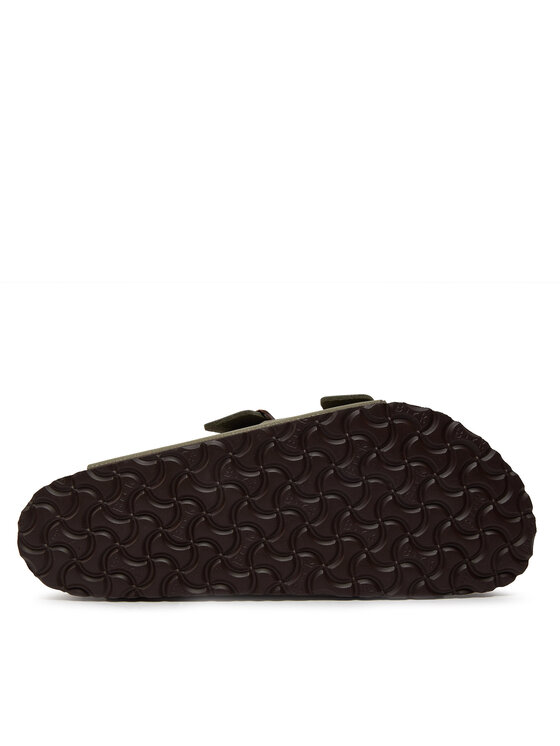 Birkenstock Birkenstock Klapki Arizona Birko-Flor nubuk 0151211 Szary