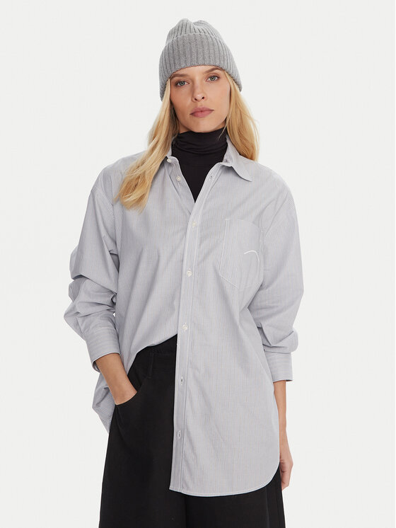 G-Star Raw G-Star Raw Camicia D27133-E067 Celeste Oversize
