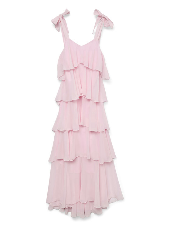 Vero Moda Vero Moda Estélyi ruha Felicia 10331377 Rózsaszín Regular Fit