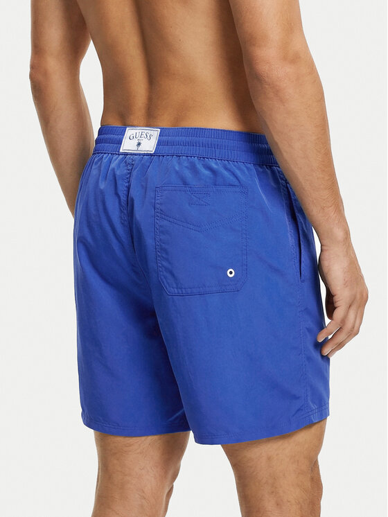Guess Guess Szorty kąpielowe F6GT01 WN162 Niebieski Regular Fit