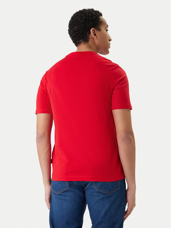 Bugatti Bugatti T-Shirt 8350-75040C Κόκκινο Regular Fit