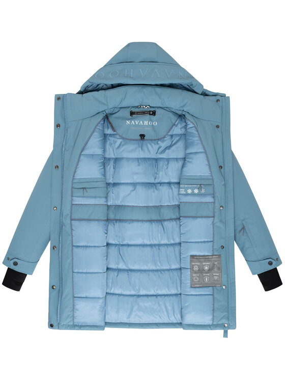 Navahoo Navahoo Kurtka zimowa Frostkuss Niebieski Regular Fit