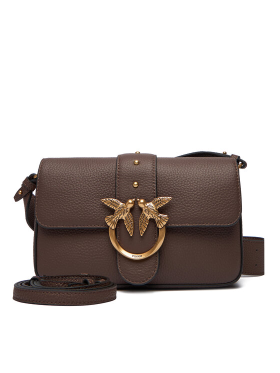 PINKO PINKO Сумка Love One Mini Slouchy Fl Al 25-26 104340 A2OX Бордовий