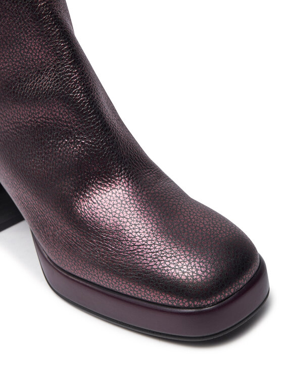 Hispanitas Hispanitas Botine Bolmet-I24 HI243674 Vișiniu