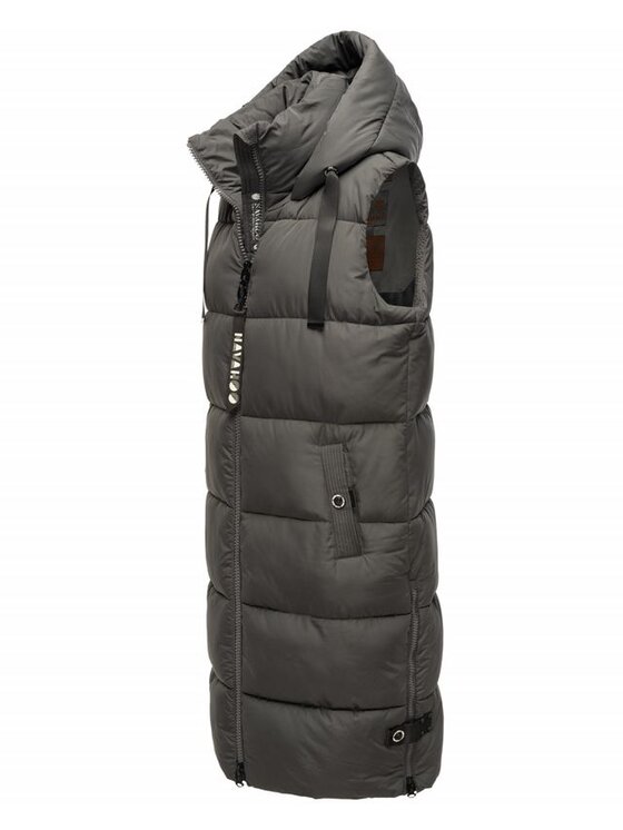 Navahoo Navahoo Bezrękawnik Schnuffelchen Czarny Casual Fit