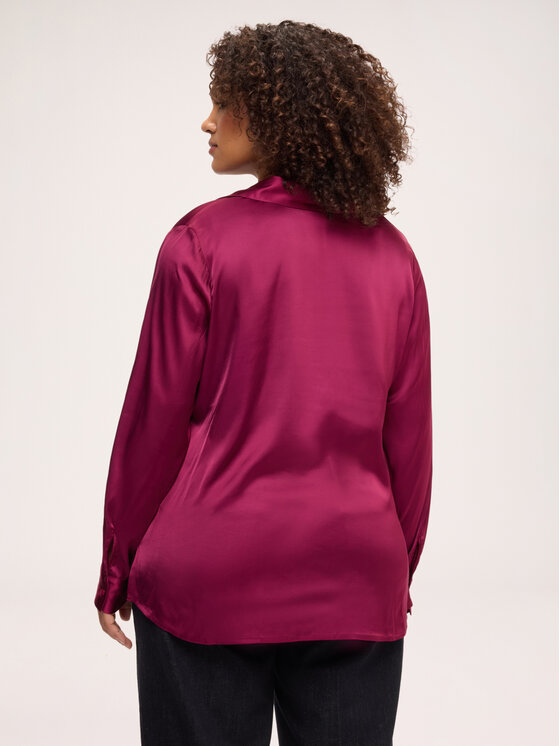 Fiorella Rubino Fiorella Rubino Camicia 500YT001679N036 Bordeaux Regular Fit