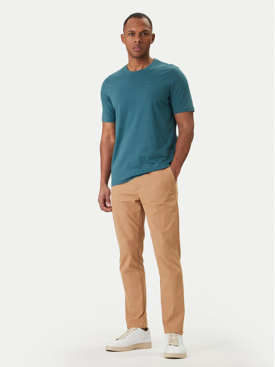 Bugatti Bugatti T-Shirt 8350-15040E Πράσινο Regular Fit