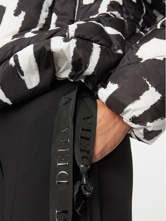 Deha Deha Пуховик D93840 Чорний Regular Fit