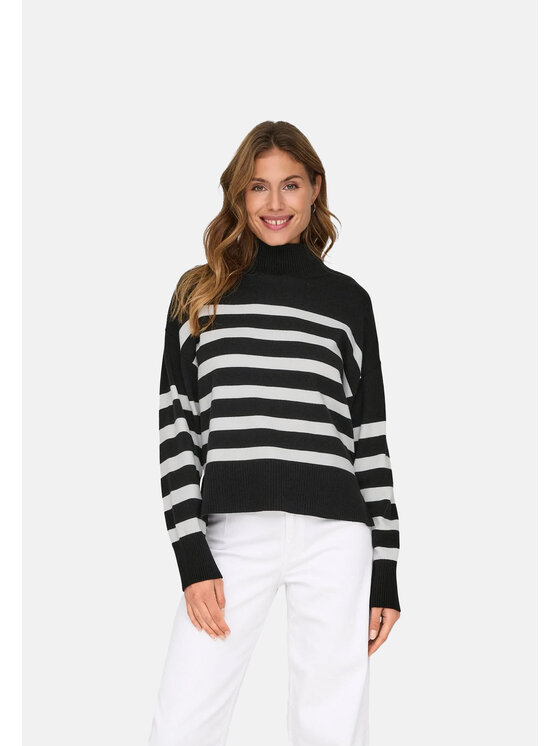 ONLY ONLY Maglione Pullover Donna - 15283109 Nero Regular Fit