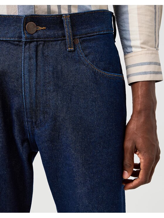 Wrangler Wrangler Jeansy FRONTIER Niebieski Regular Fit