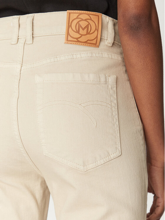 Marella Marella Jeans hlače Kerry 2513131044 Bež Flare Fit