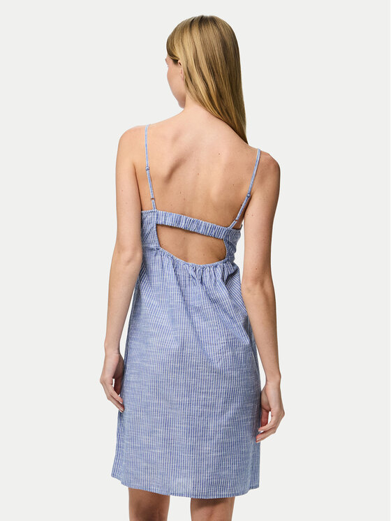 Pieces Pieces Letní šaty Apia 17155309 Modrá Regular Fit