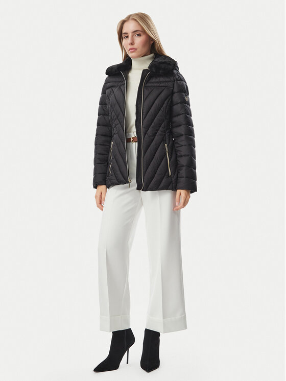 MICHAEL Michael Kors MICHAEL Michael Kors Зимова куртка 77A6945M42 Чорний Slim Fit