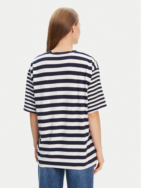 U.S. Polo Assn. U.S. Polo Assn. T-Shirt WUP0682 Tmavomodrá Loose Fit
