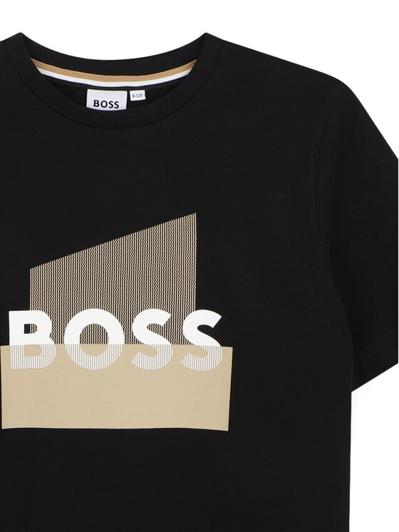 BOSS BOSS Тишърт J52978 S Черен Regular Fit