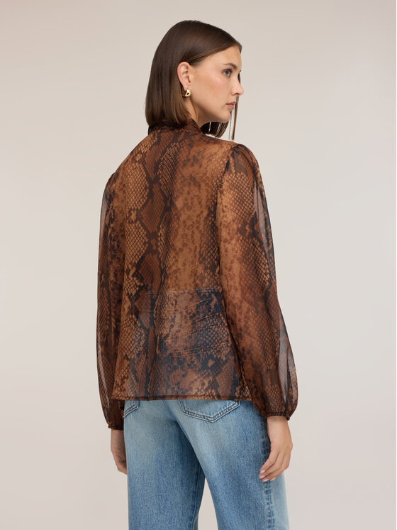 Motivi Motivi Blusa 2082W000855N0Z2 Marrone Regular Fit
