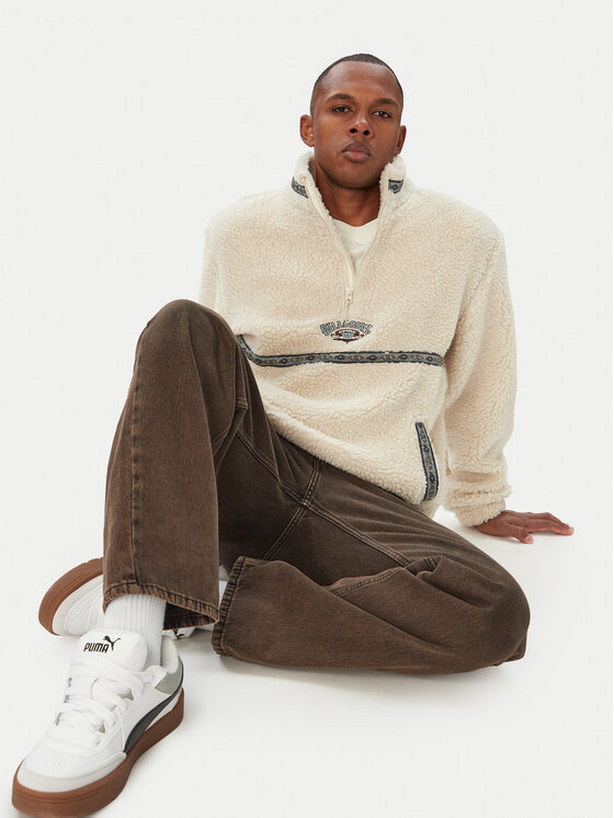 Billabong Billabong Fleece EBYPF03011 Κρεμ Relaxed Fit