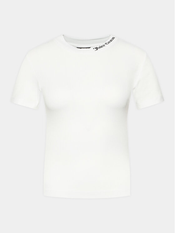 Juicy Couture Majica JCCCT123802 Bela Slim Fit