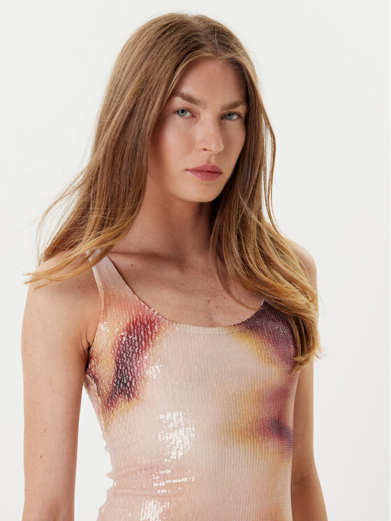Eleh Eleh Kokteilinė suknelė ESS250126 Écru Regular Fit