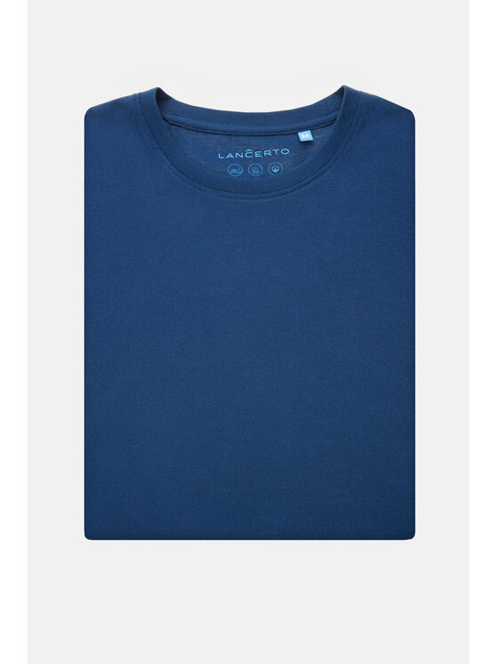 Lancerto Lancerto T-Shirt Kenneth TS073124000023 Niebieski Regular Fit