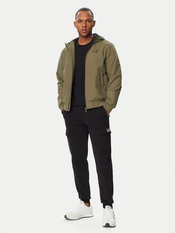 EA7 Emporio Armani EA7 Emporio Armani Kevad-sügis jope 8NPB21 PNFZZ U7014 Khakivärviline Regular Fit