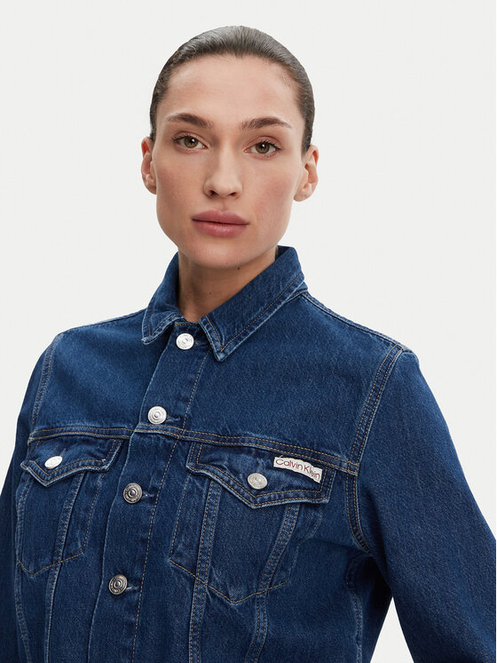 Calvin Klein Jeans Calvin Klein Jeans Farmer kabát 90's J20J225183 Kék Regular Fit