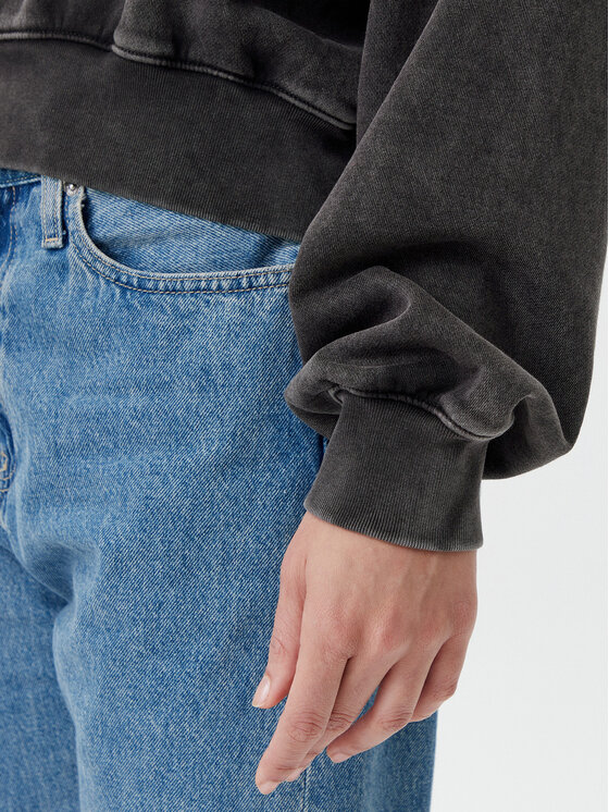 Gap Gap Majica dugih rukava 841725-03 Crna Regular Fit